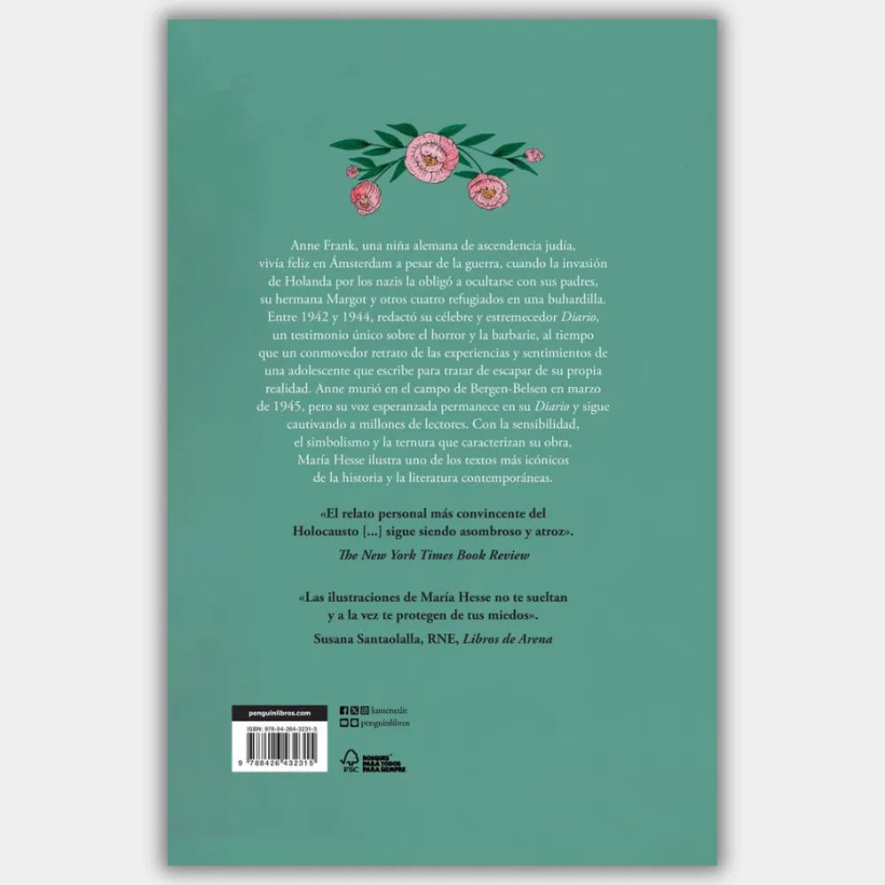 Diario de Anne Frank (Ilustrado) (+12 años)