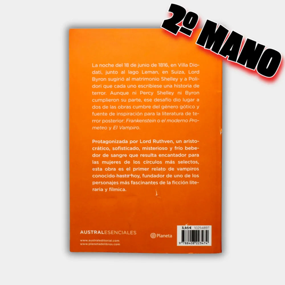 El vampiro 2ª mano