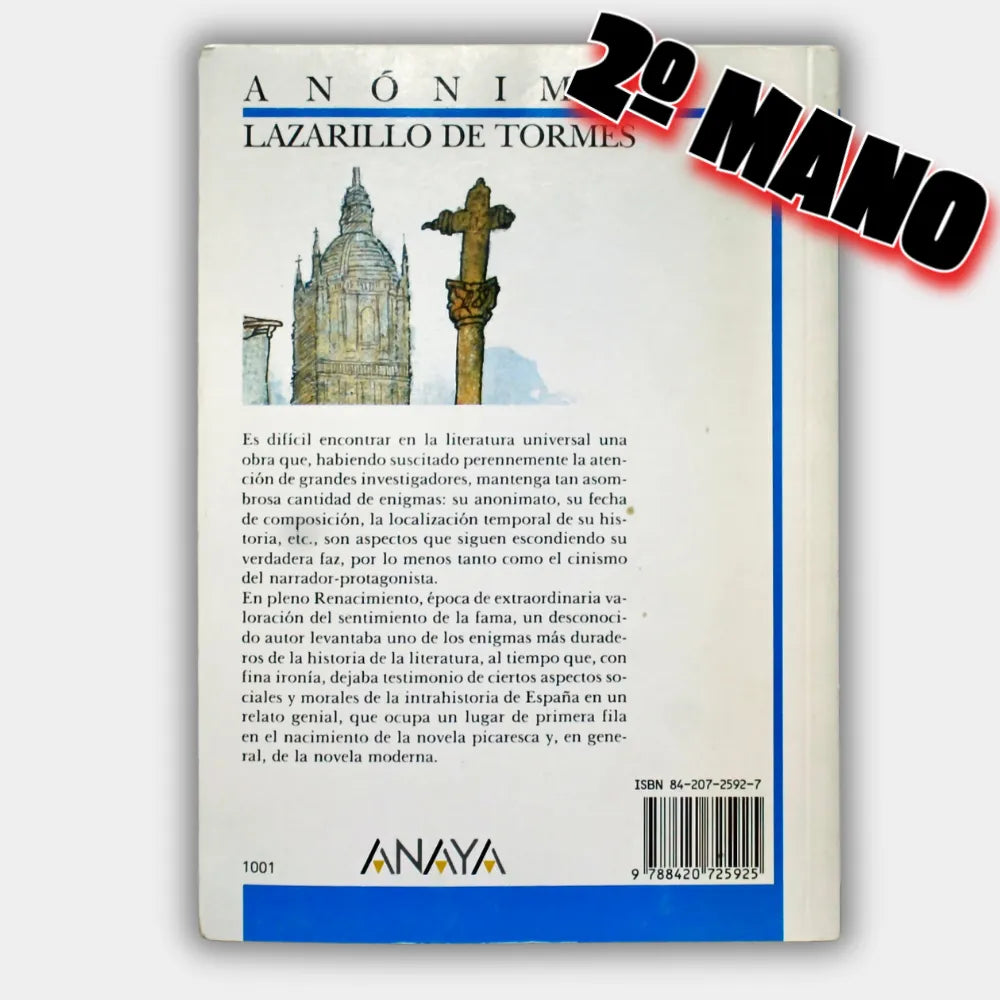 Lazarillo de Tormes 2ª mano
