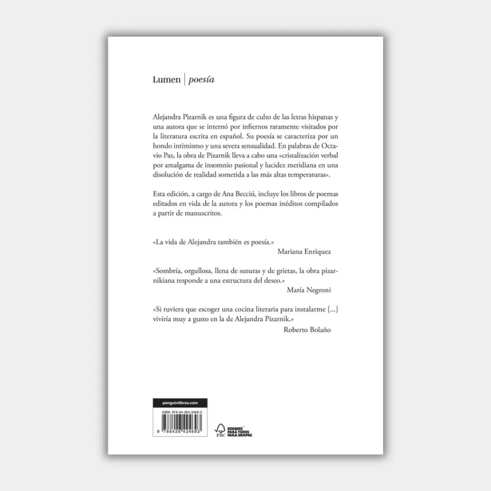 Alejandra Pizarnik. Poesía Completa