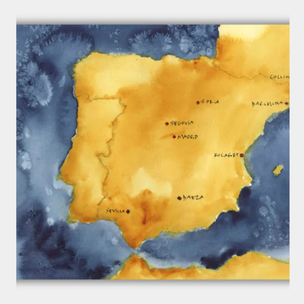 Yo voy soñando caminos (comentado e ilustrado en acuarela)