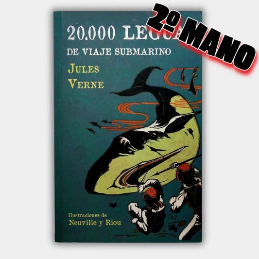 20.000 leguas de viaje submarino (Segunda mano)