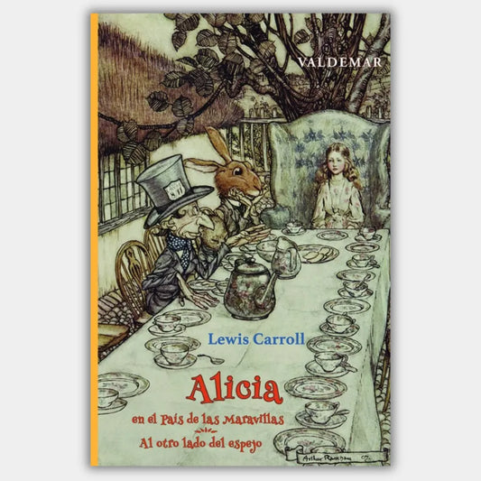 Alicia en el País de las Maravillas y Al otro lado del espejo (Ilustrado y anotado) (+10 años)