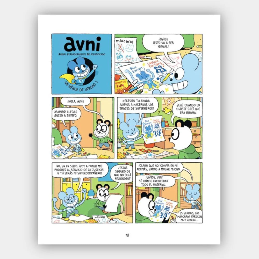 Avni 2. ¡Un superamigo! (Ilustrado) (+6 años)