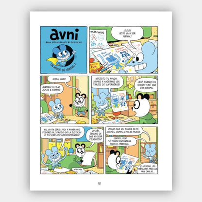 Avni 2. ¡Un superamigo! (Ilustrado) (+6 años)