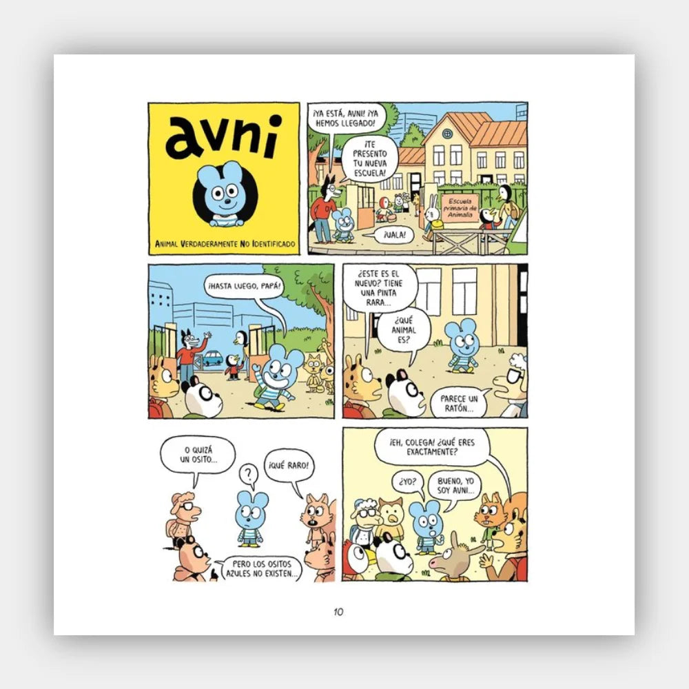 Avni 1. Animal verdaderamente no identificado (Ilustrado) (+6 años)