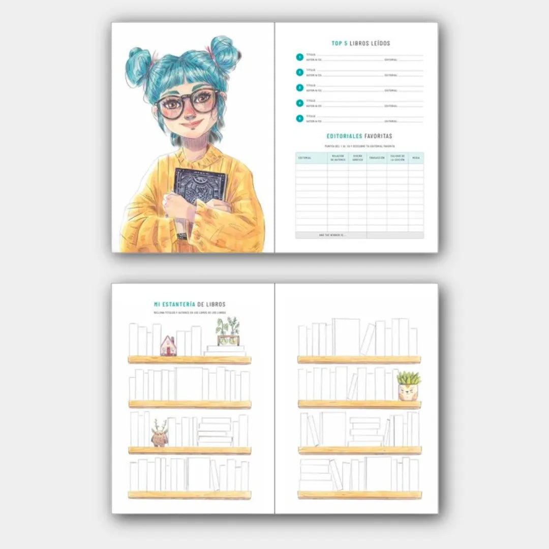 Cuaderno de Lecturas - Ilustrado por Esther Gili (Tapa Dura)