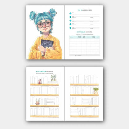 Cuaderno de Lecturas - Ilustrado por Esther Gili (Tapa Dura)