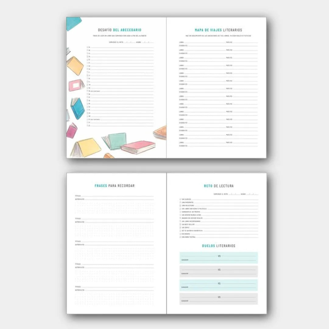 Cuaderno de Lecturas - Ilustrado por Esther Gili (Tapa Dura)