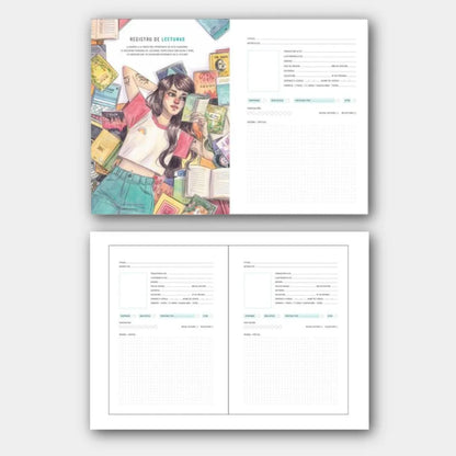 Cuaderno de Lecturas - Ilustrado por Esther Gili (Tapa Dura)