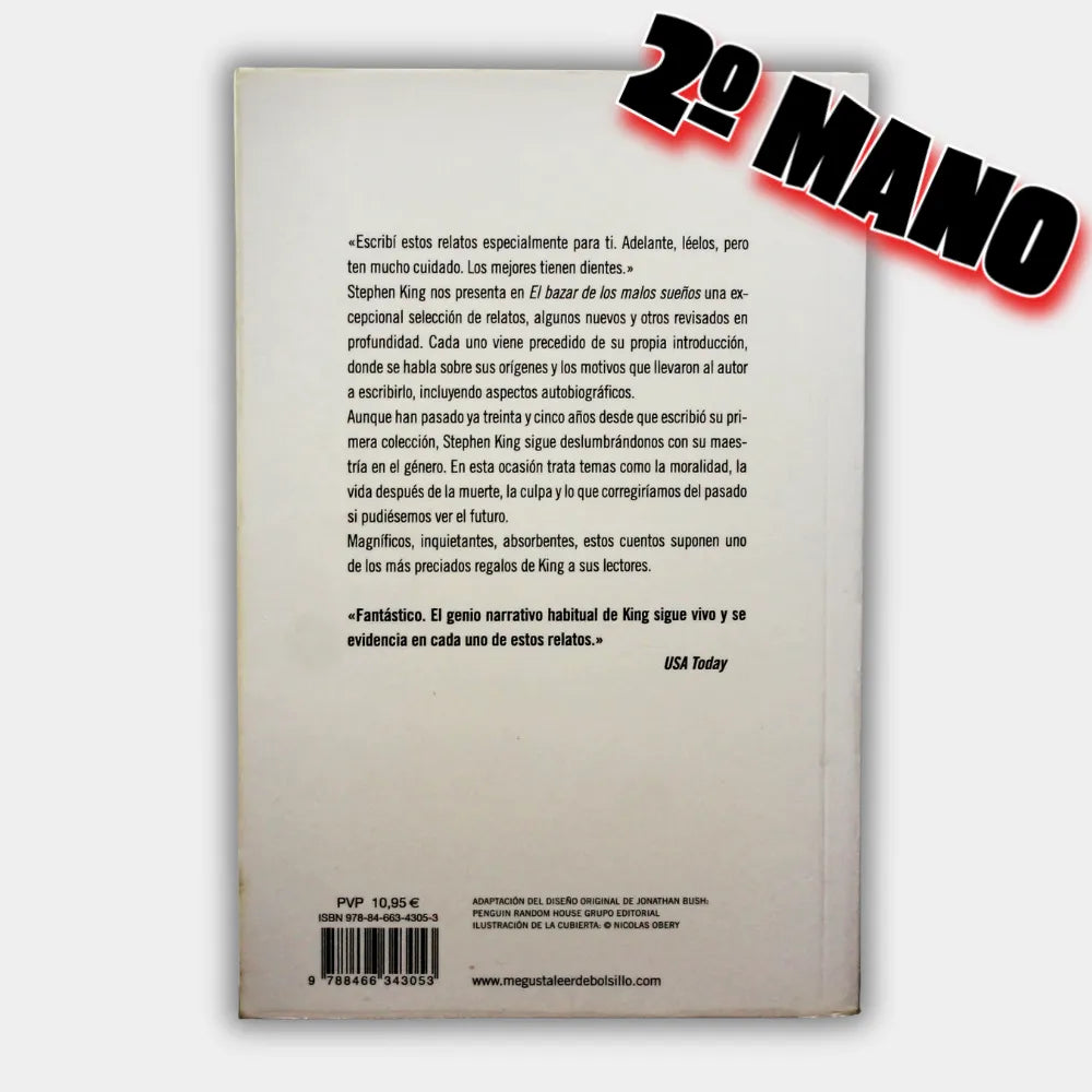 El bazar de los malos sueños (Segunda mano)