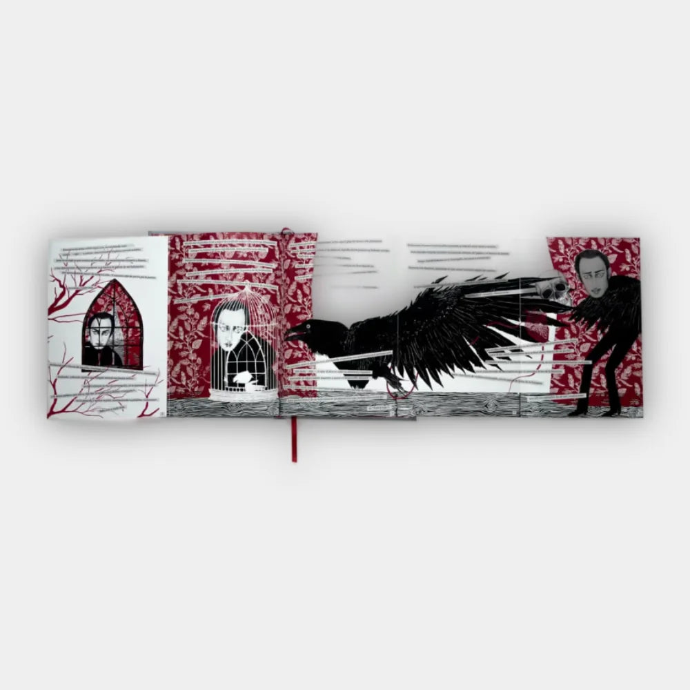 El cuervo/The Raven (Ilustrado y bilingüe)