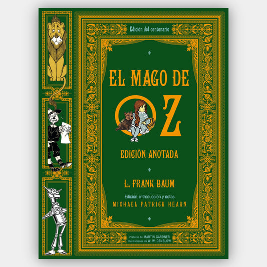 El mago de Oz (Ed. anotada, ilustrada y bilingüe) (+10 años)
