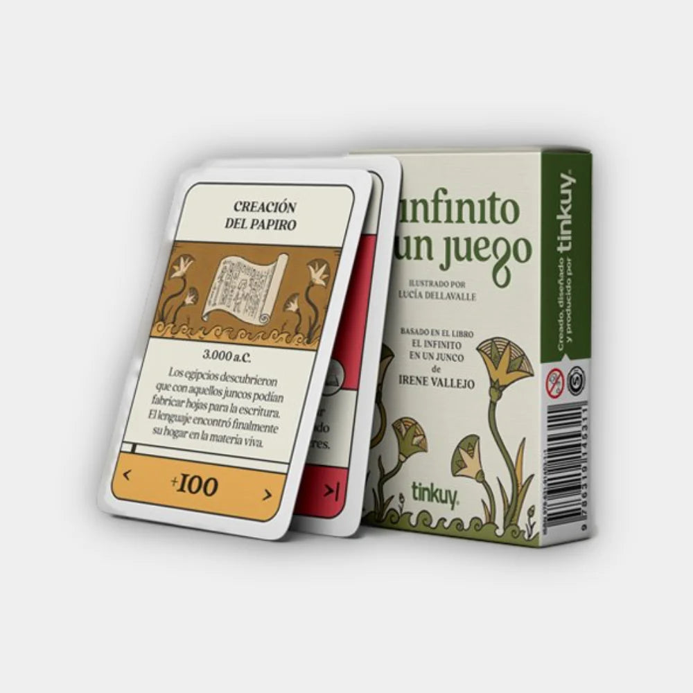 Juego de cartas «El infinito en un junco»