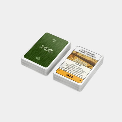 Juego de cartas «El infinito en un junco»