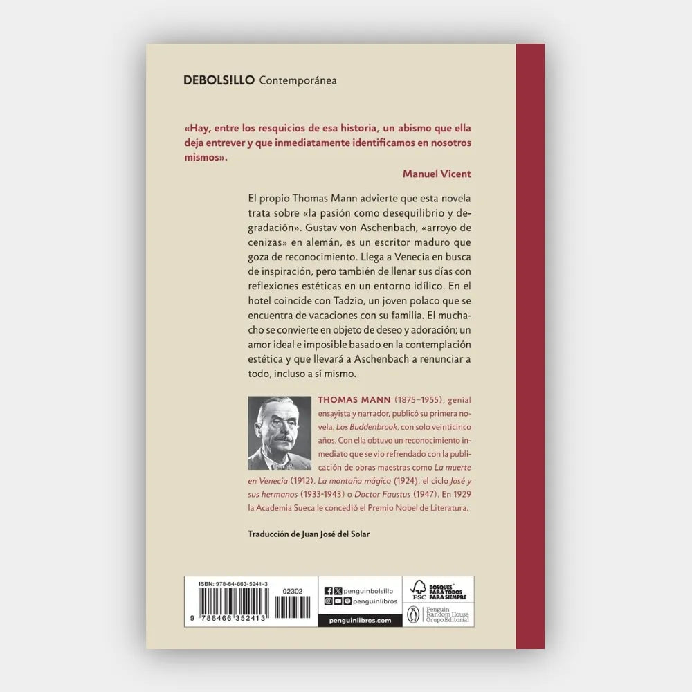 La muerte en Venecia