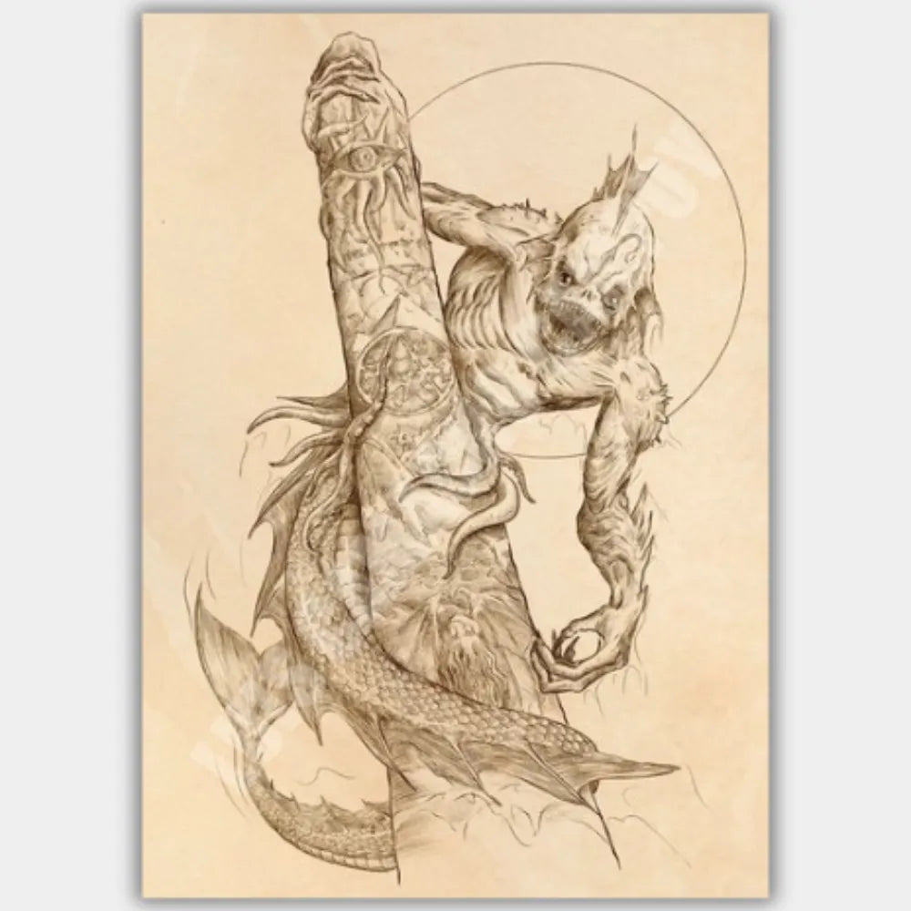 H.P. Lovecraft Manual Zoomórfico (Ilustrado)