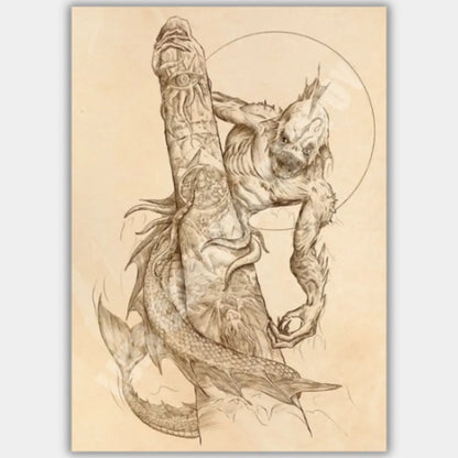 H.P. Lovecraft Manual Zoomórfico (Ilustrado)