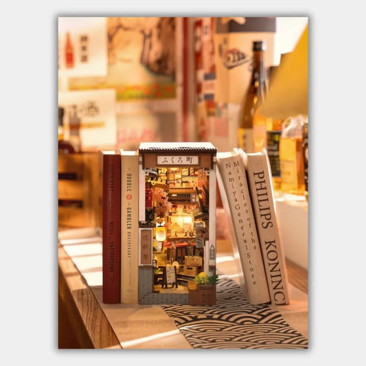 Maqueta Sujetalibros Sakura Wine Alley