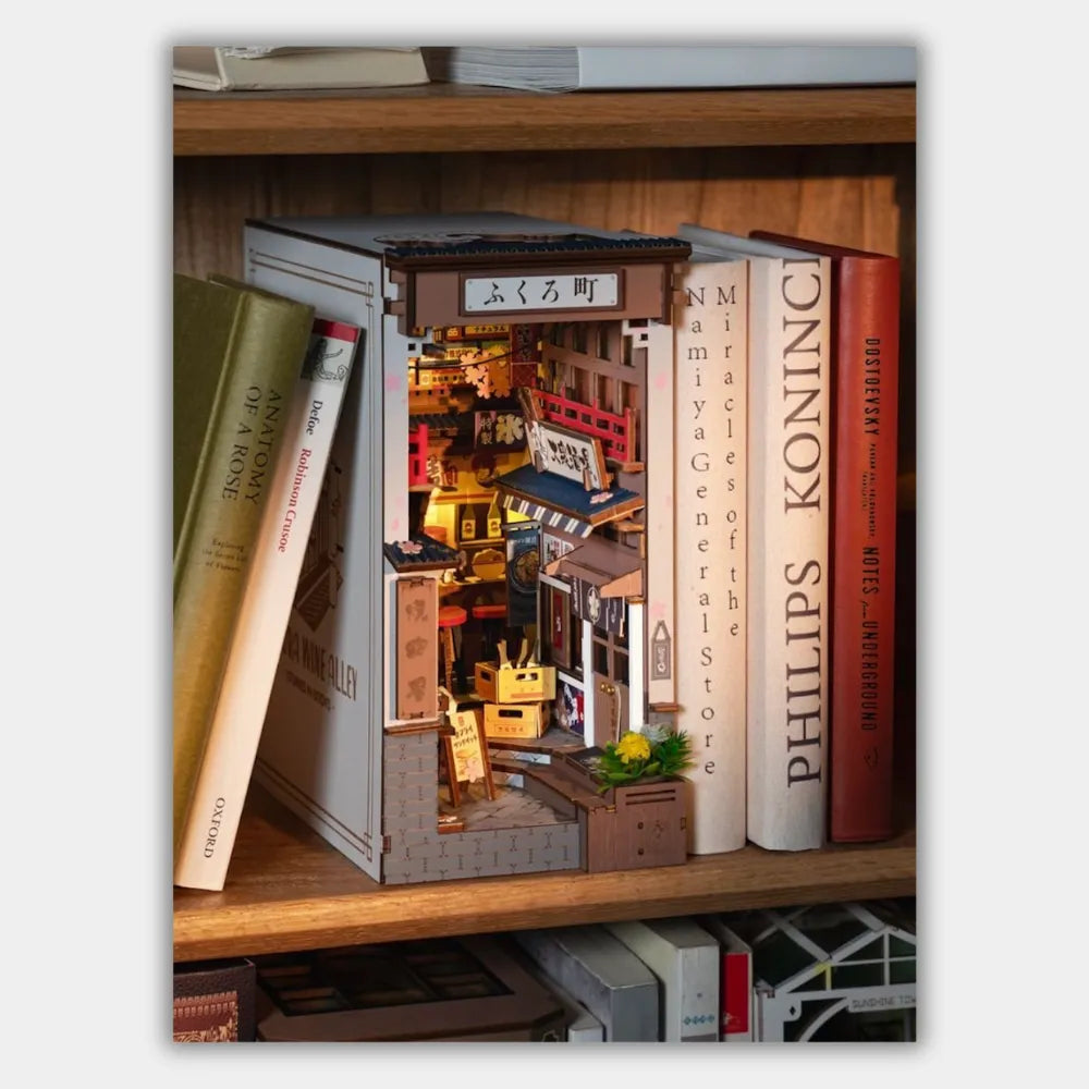 Maqueta Sujetalibros Sakura Wine Alley