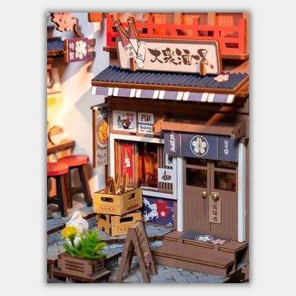 Maqueta Sujetalibros Sakura Wine Alley