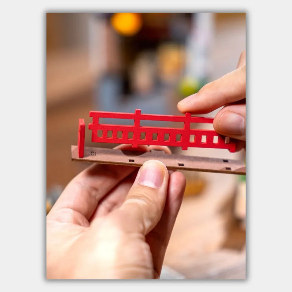 Maqueta Sujetalibros Sakura Wine Alley