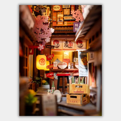 Maqueta Sujetalibros Sakura Wine Alley