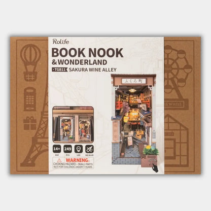 Maqueta Sujetalibros Sakura Wine Alley