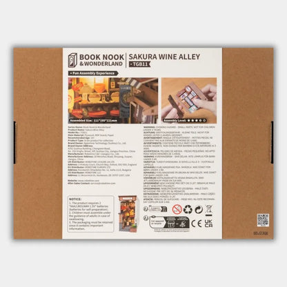 Maqueta Sujetalibros Sakura Wine Alley