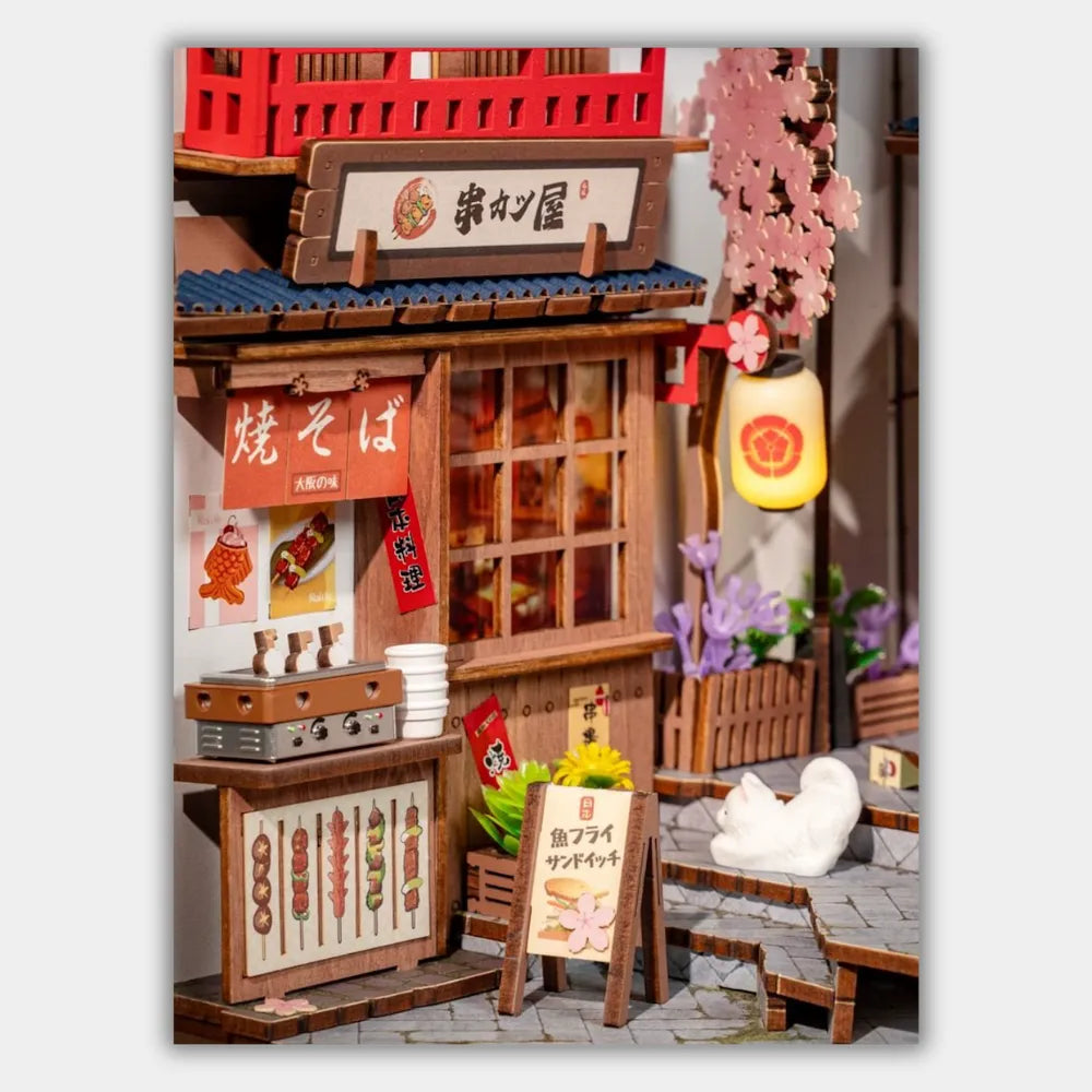 Maqueta Sujetalibros Sakura Wine Alley