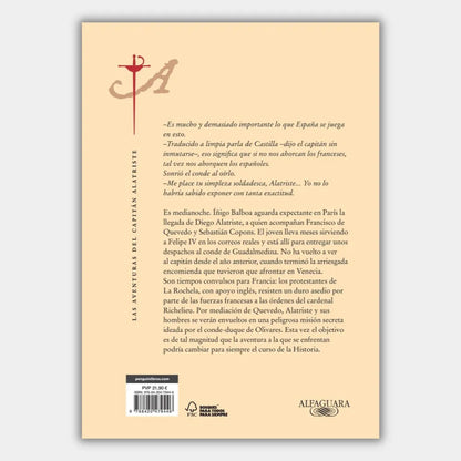 Misión en París (Las aventuras del capitán Alatriste 8) (+14 años)