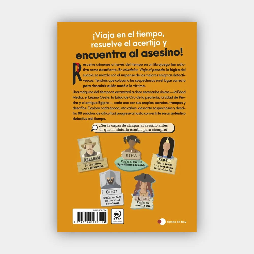Murdoku. 80 acertijos de lógica y asesinatos (+12 años)