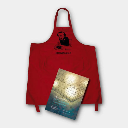 Pack El silencio y otros poemas (Ilustrado y Bilingüe) + Delantal literario