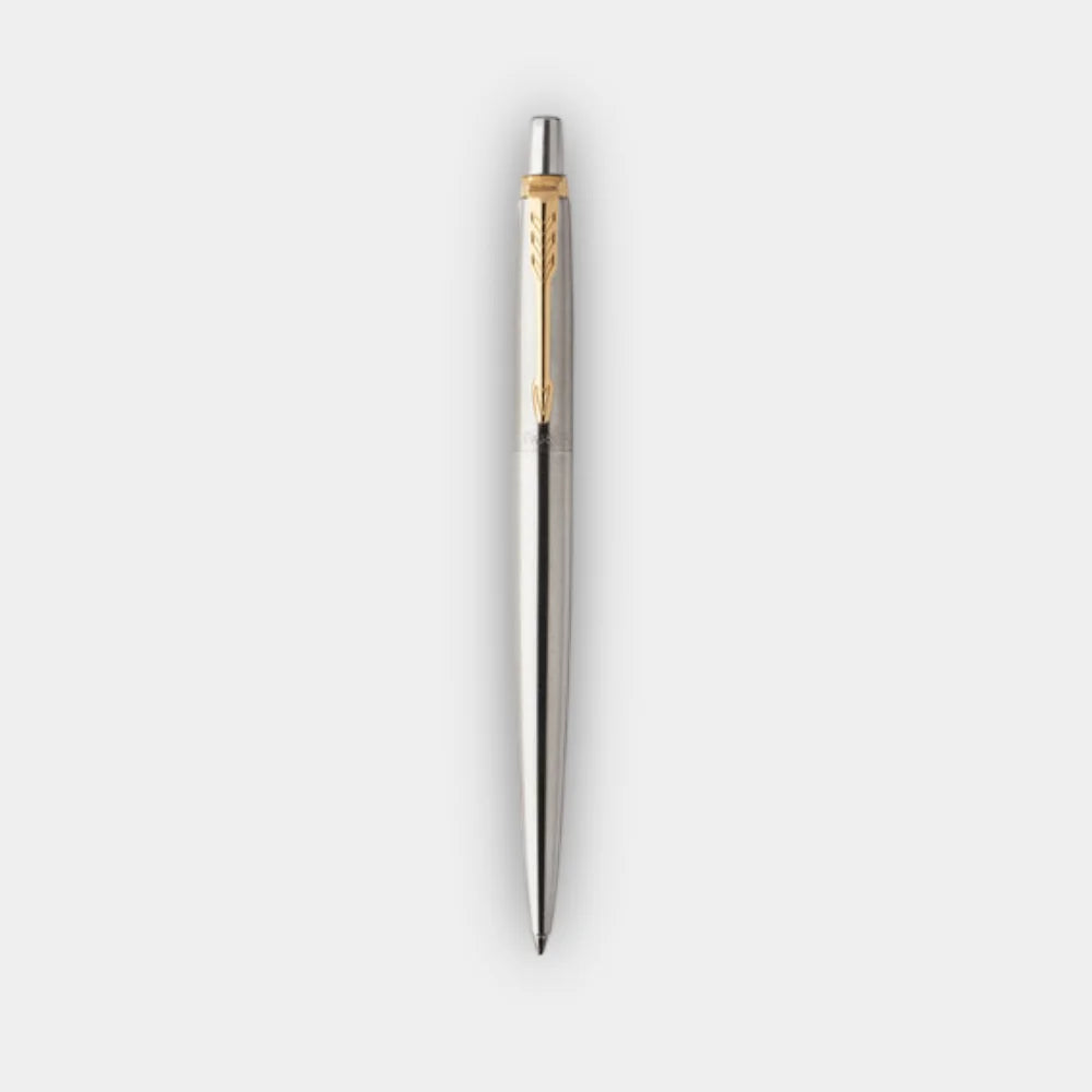 Bolígrafo Parker Jotter Acero GT con Estuche de Regalo