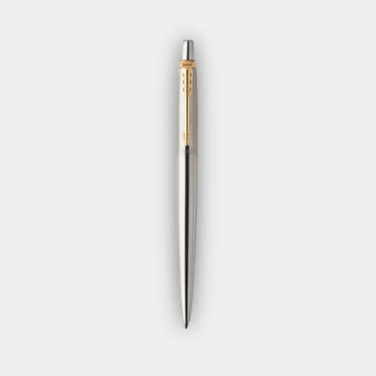 Bolígrafo Parker Jotter Acero GT con Estuche de Regalo