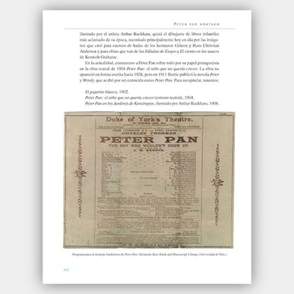Peter Pan (Ed. anotada e ilustrada) (+10 años)