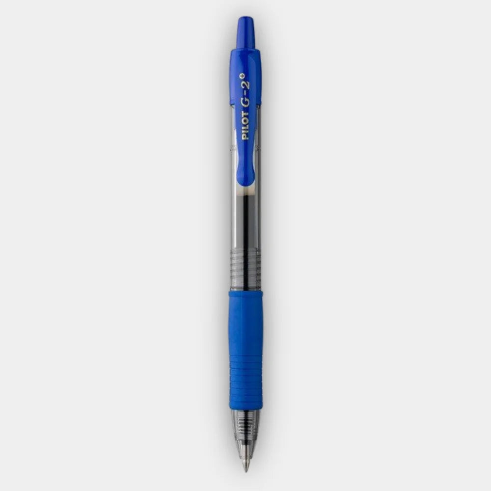 Blauer Pilot G2 Kugelschreiber