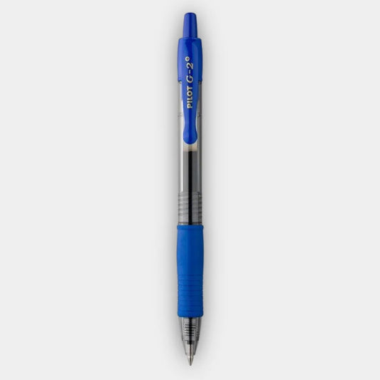 Blauer Pilot G2 Kugelschreiber
