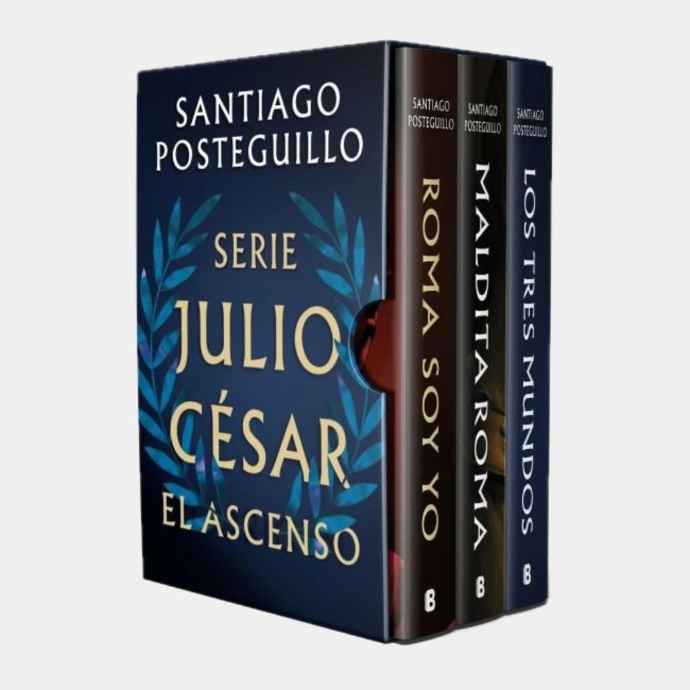 Estuche Serie Julio César: Roma soy yo, Maldita Roma y Los tres mundos