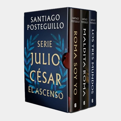 Estuche Serie Julio César: Roma soy yo, Maldita Roma y Los tres mundos