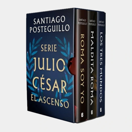 Estuche Serie Julio César: Roma soy yo, Maldita Roma y Los tres mundos
