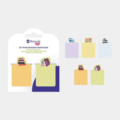Set de 2 Marcapáginas Imantados