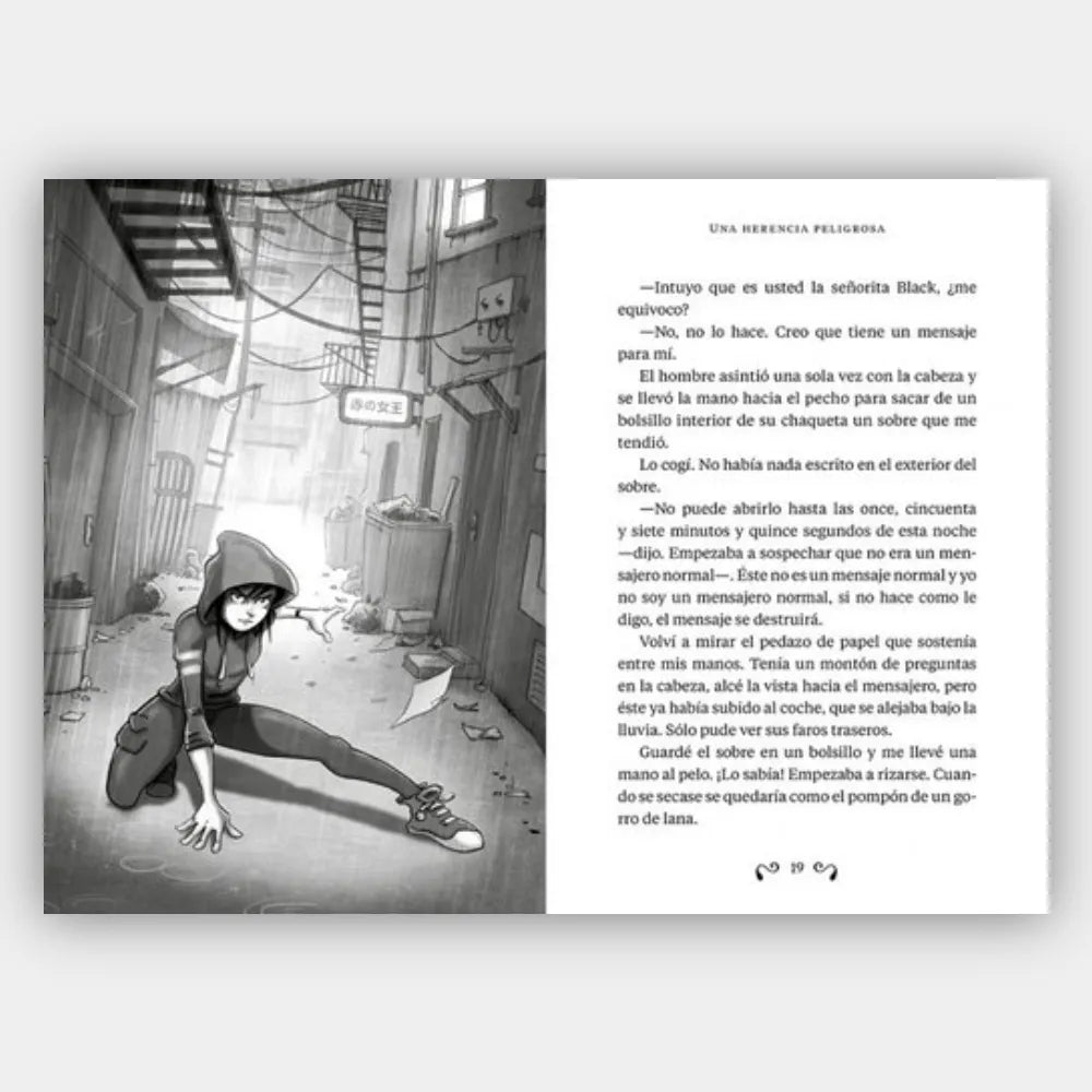 Una herencia peligrosa (Amanda Black 1) (+9 años)
