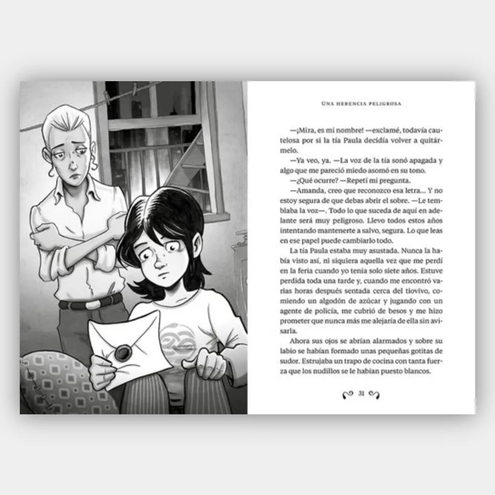 Una herencia peligrosa (Amanda Black 1) (+9 años)