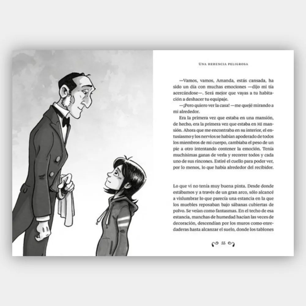 Una herencia peligrosa (Amanda Black 1) (+9 años)