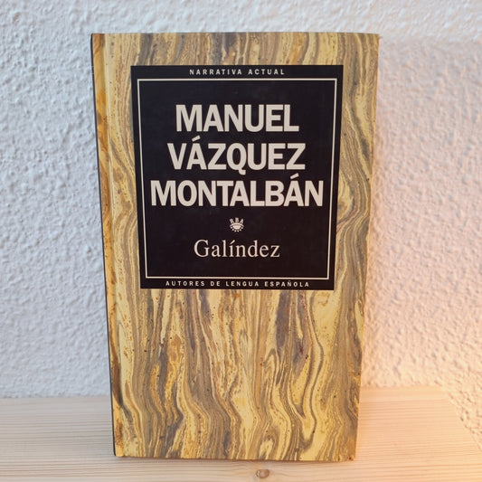 Galíndez, Manuel Vázquez Montalbán 2ª mano