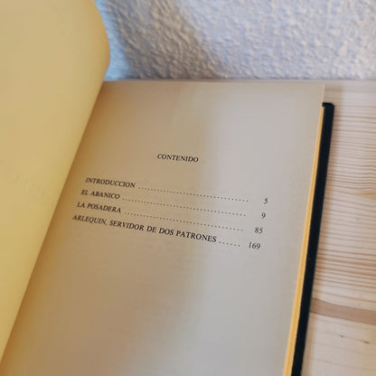 El abanico, Arlequín y La posadera