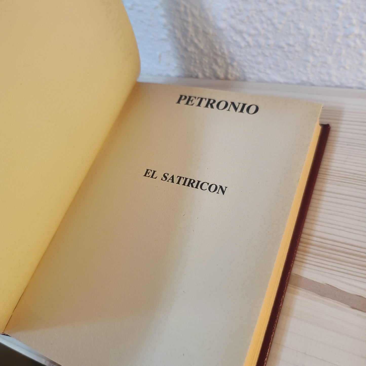 Satiricon, de Petronio 2ª mano