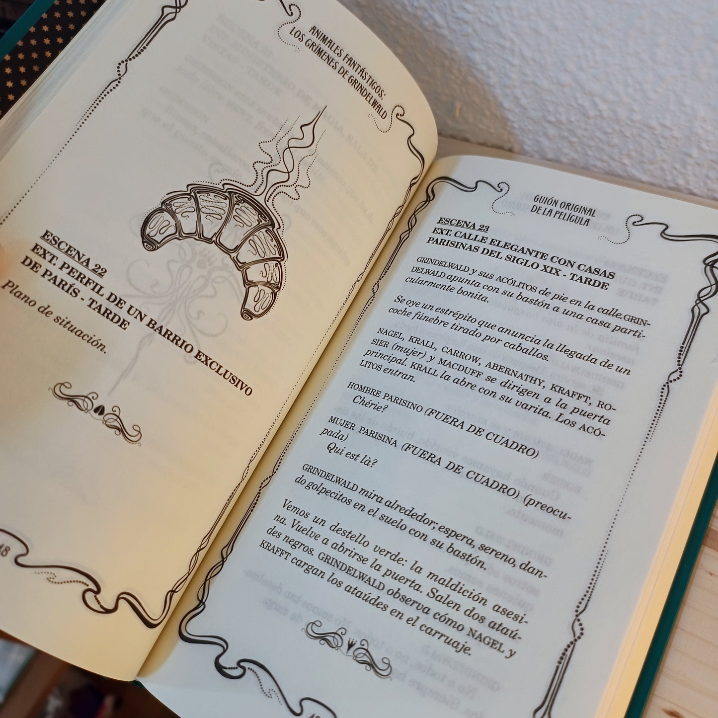 Los crímenes de Grindelwald. Guion original de la película 2ª mano