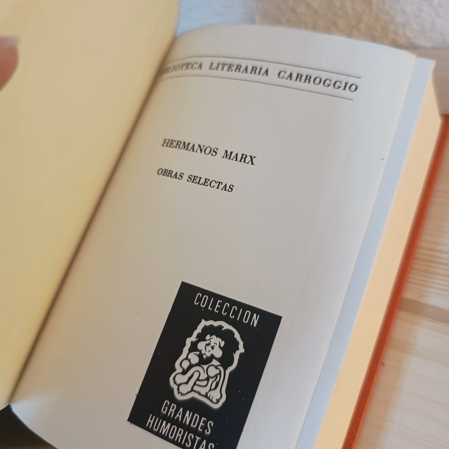 Obras selectas, Hermanos Marx 2ª mano